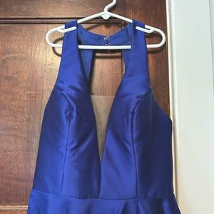 Alyce Paris royal blue prom dress (Size 6-8)